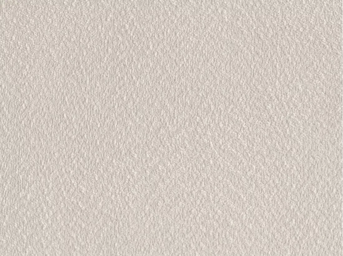 Ensemble complet boxspring tête de lit + sommier + matelas + surmatelas - 180 x 200 cm - Tissu bouclette - Beige - TRAVINO de YSMÉE