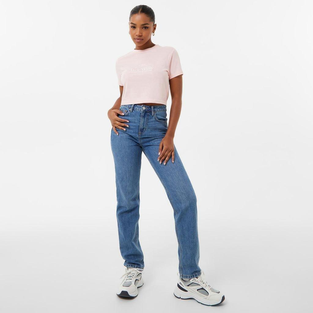 Jack Wills Eccleston Crop T Shirt
