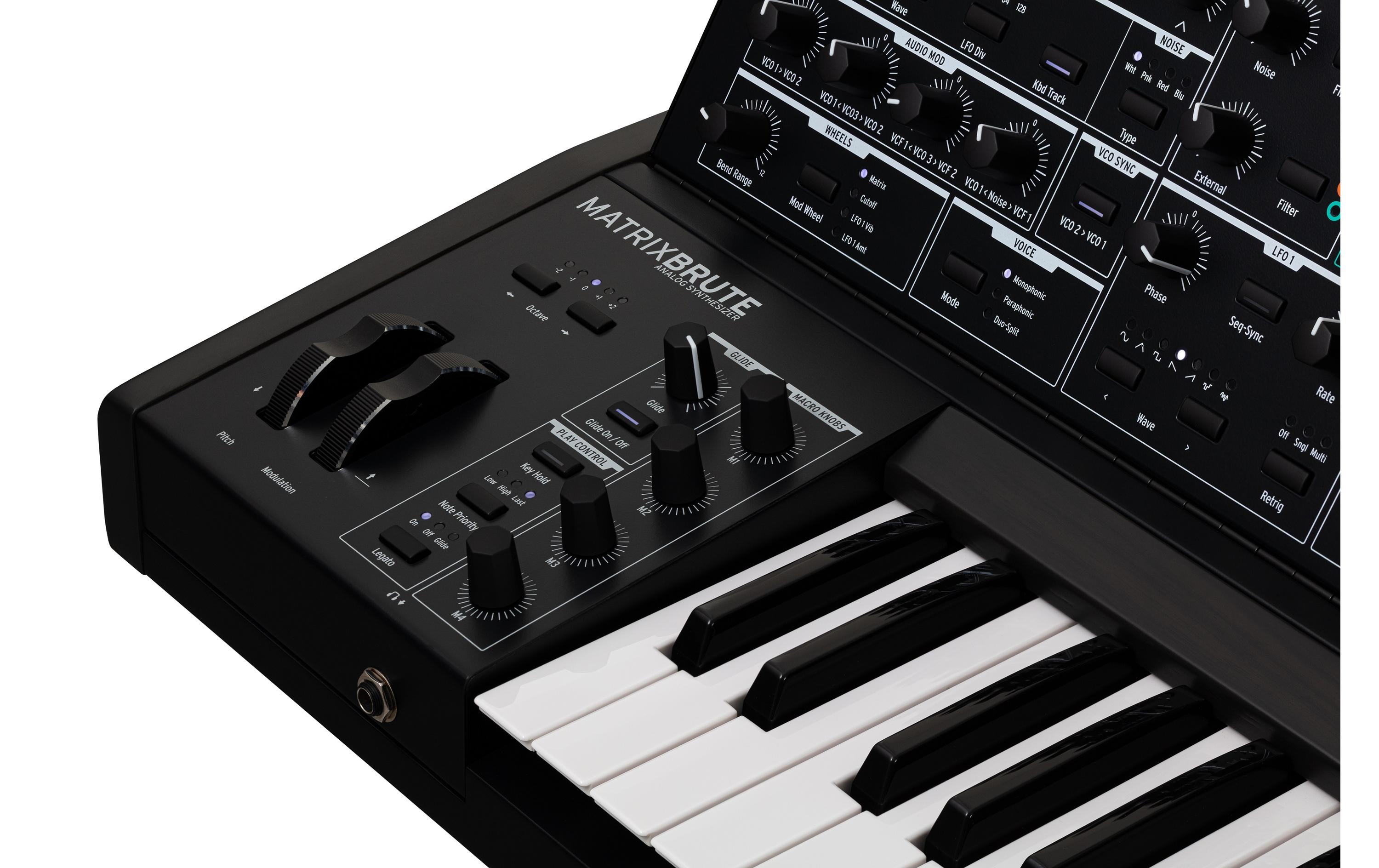Synthesizer MatrixBrute – Noir Edition<br>Analoger Matrix Synthesizer