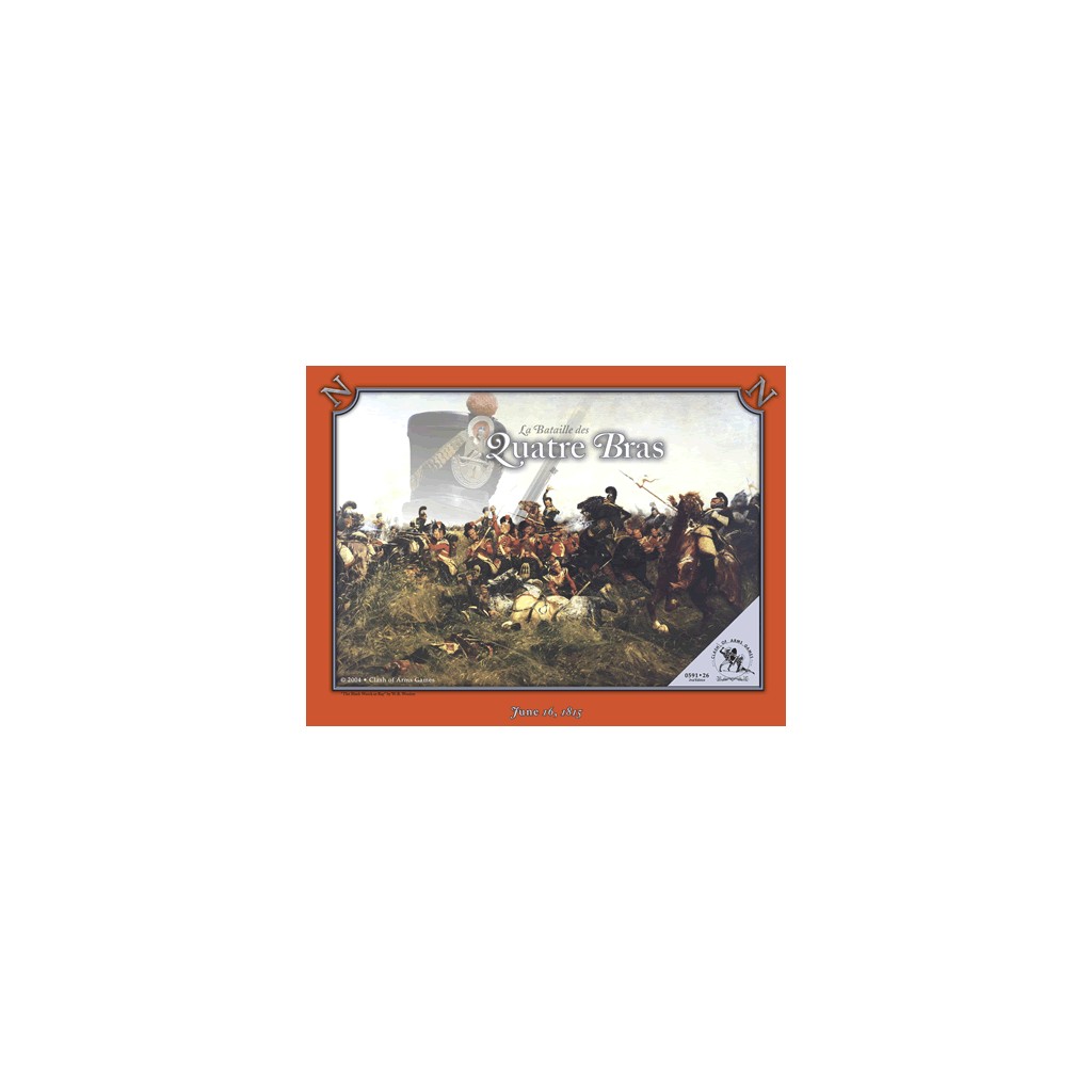 La Bataille des Quatre Bras 2nd Edition (Ziplock)