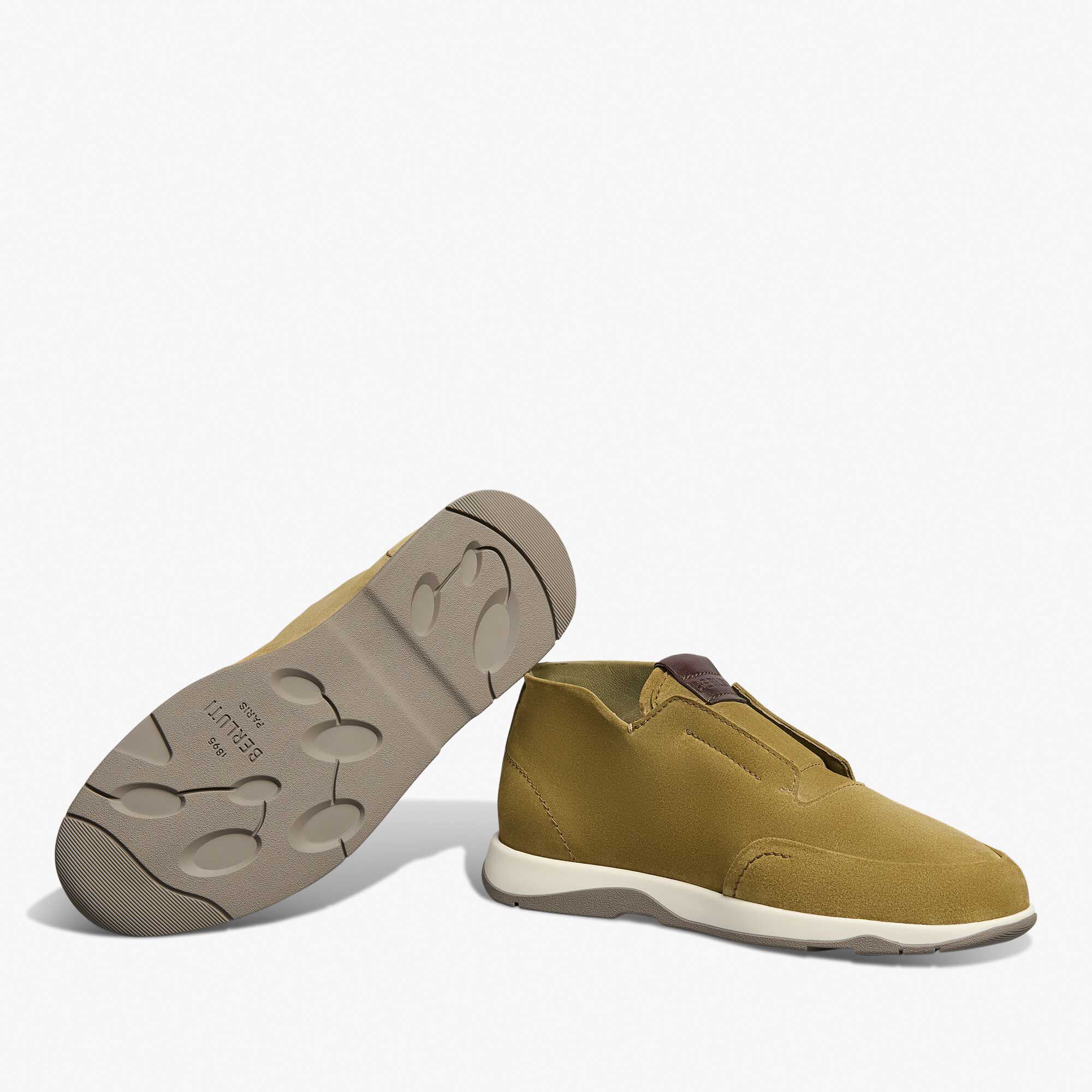 Slip On Échappee En Suède Scritto