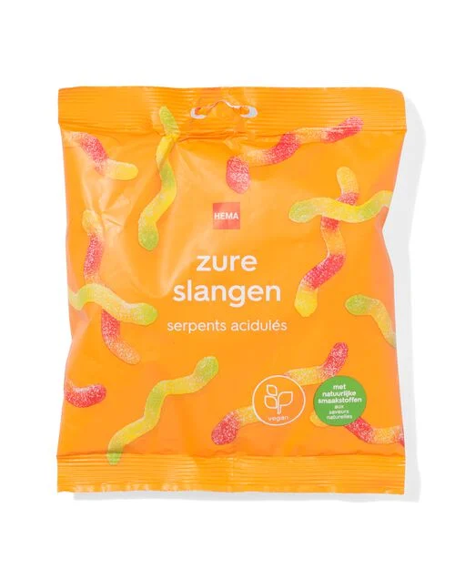 serpents acidulés 215 g