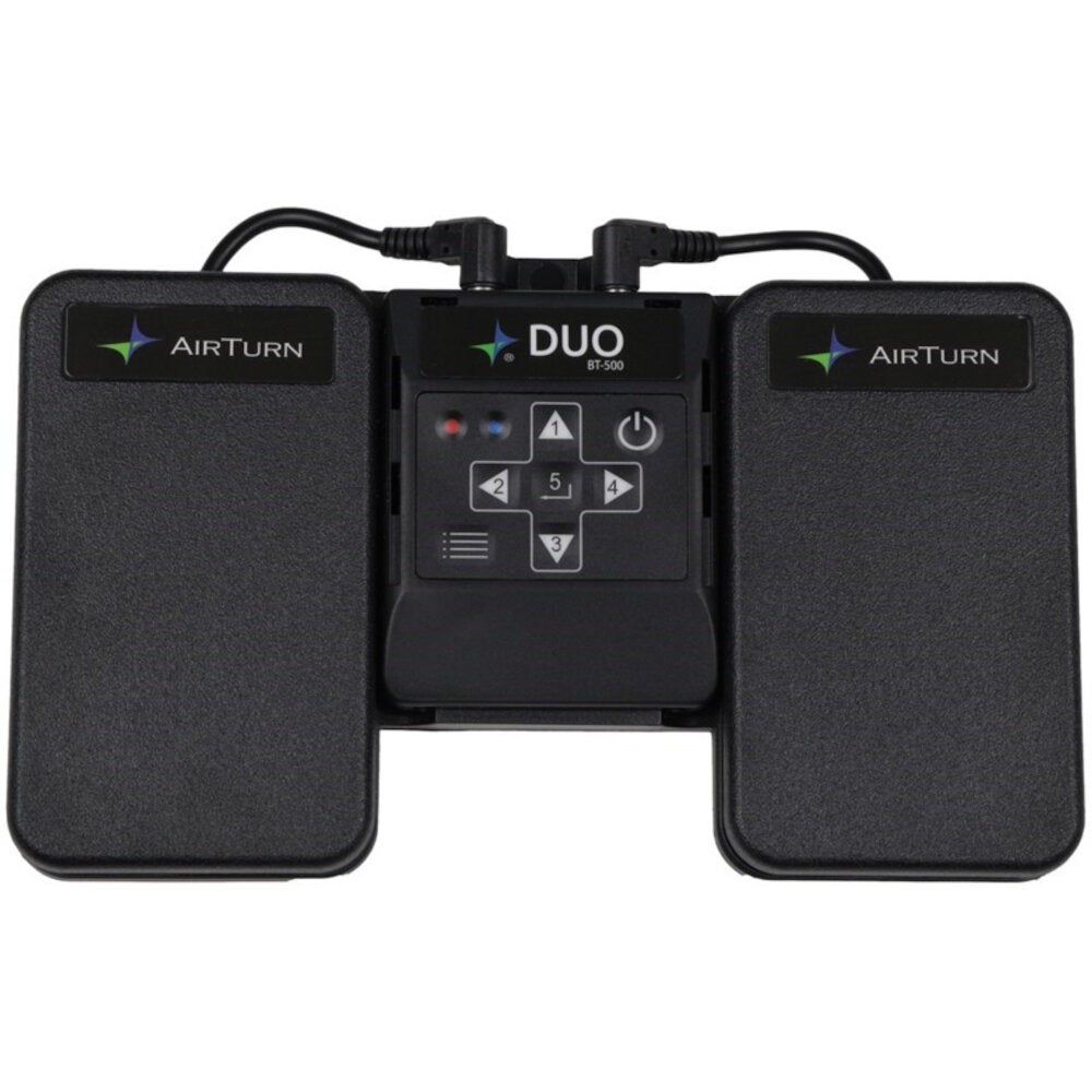 AirTurn DUO 500 Bluetooth 2 pedal foot controller