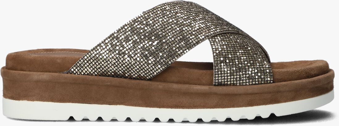 LAZAMANI gouden lazamani slippers 75.791