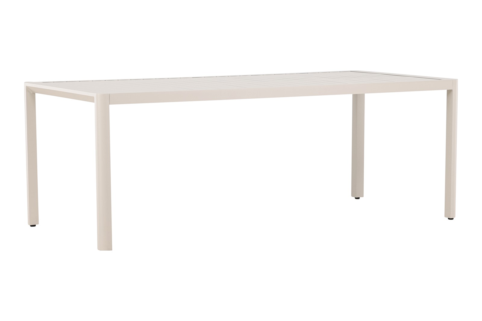 Giardini spisebord Hagebord i beigelakkert aluminium