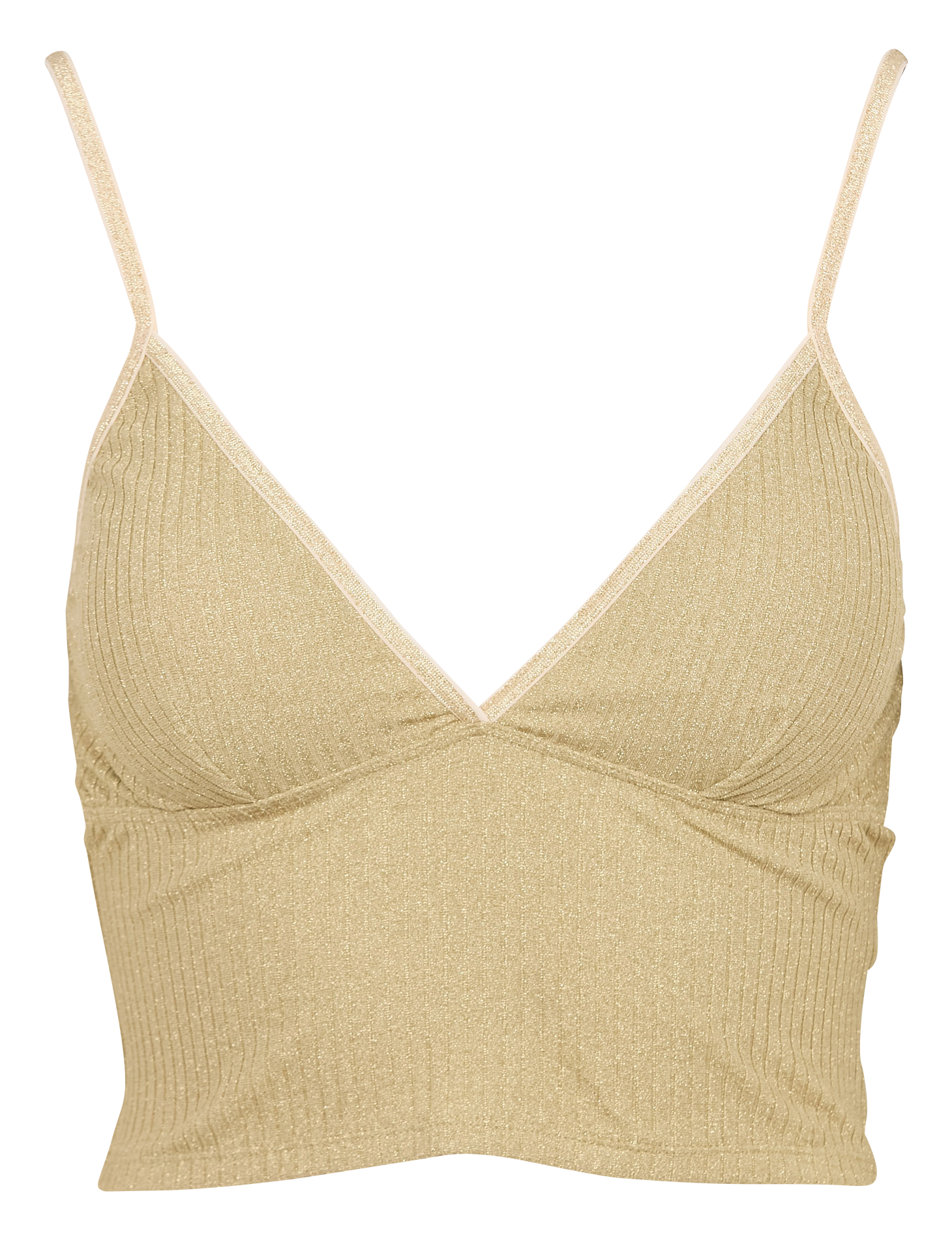 CHARLYE - Bustier pailleté | Beige