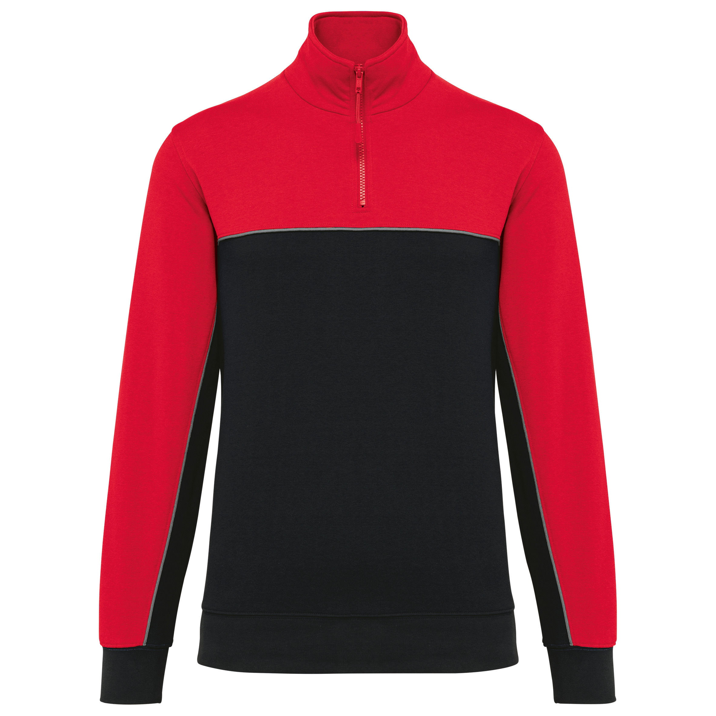 WK. Designed To Work WK404 - Sweat-shirt écoresponsable col zippé unisexe