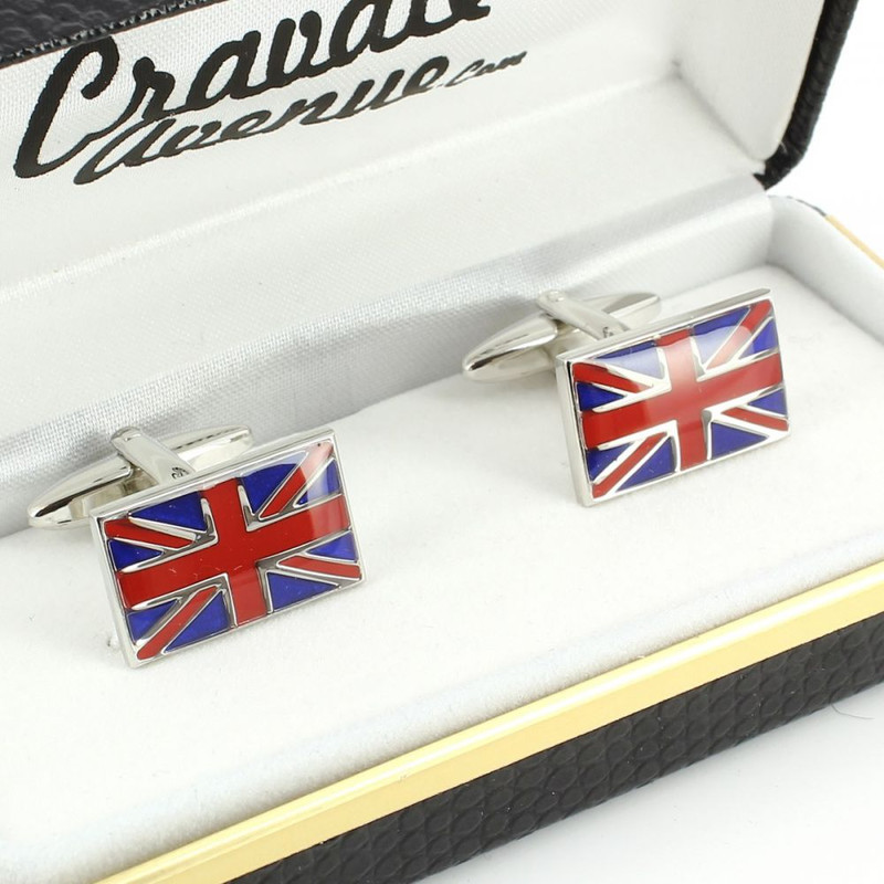 Boutons de manchette, Drapeau Anglais