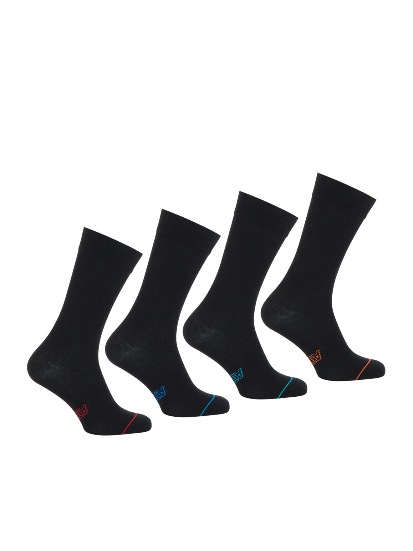 Lot de 4 paires de chaussettes hautes