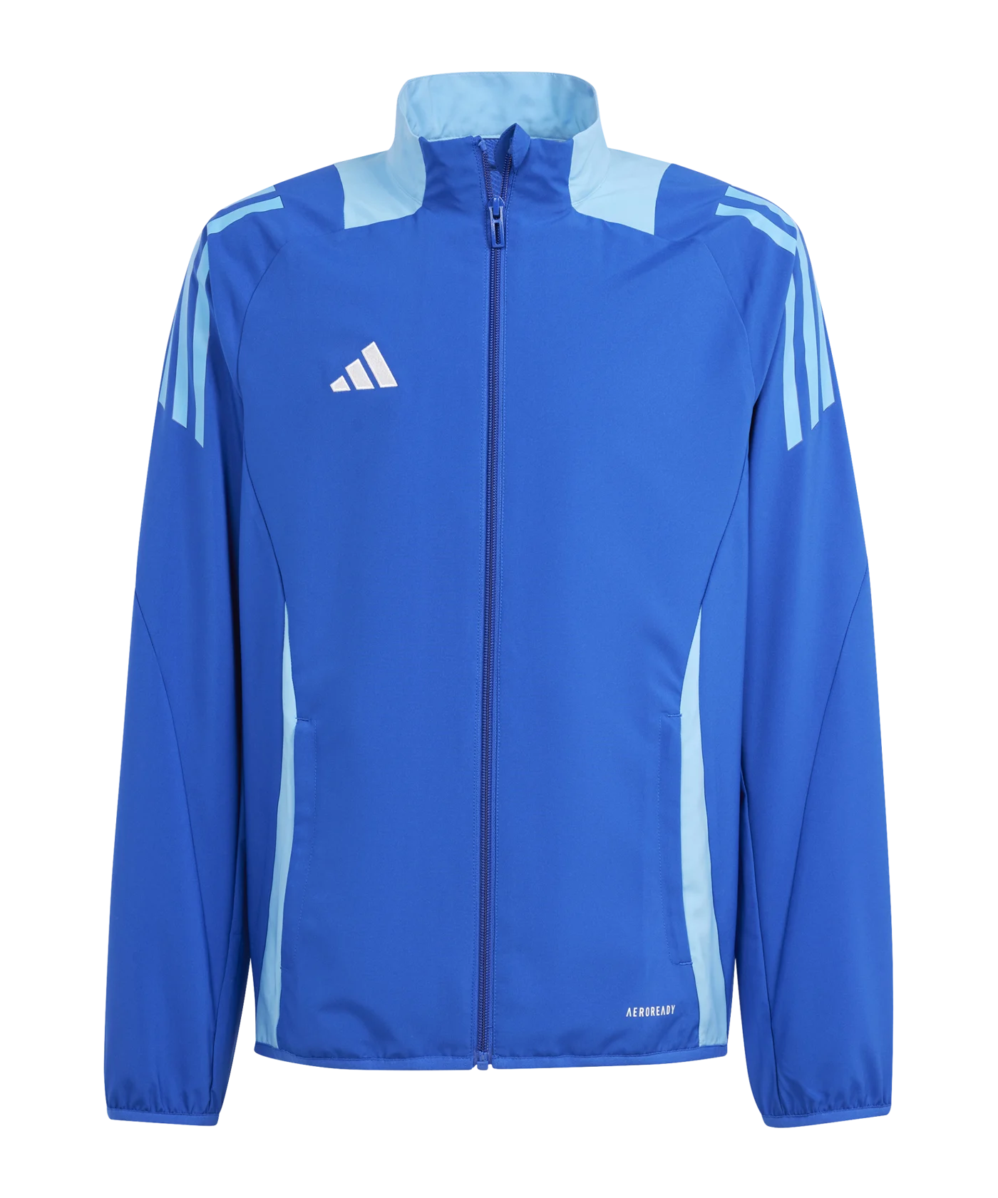 adidas Tiro 24 Competition Präsentationsjacke Kids Blau