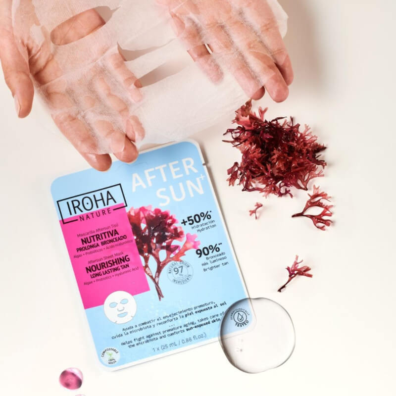 Masque visage Après-Soleil nourrissant Iroha Nature