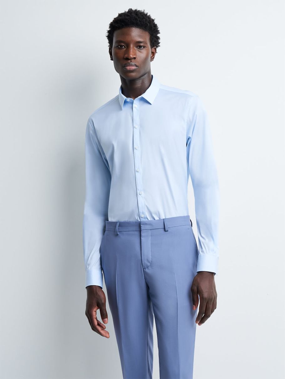 Chemise extra-slim unie