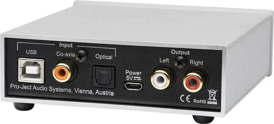 Pro-Ject Pre Box S2 Digital Silver Préamplis hi-fi