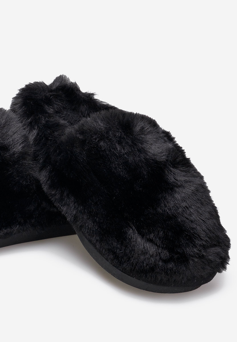 Pantoufles femme noirs Marisa