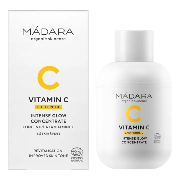 MÁDARA Concentré éclat intense à la Vitamine C - 30 ml