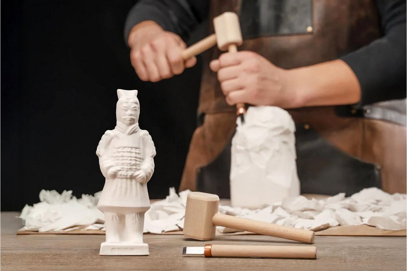 Beavercraft Terracotta Warrior DIY Sculpting Kit, beeldhouwset