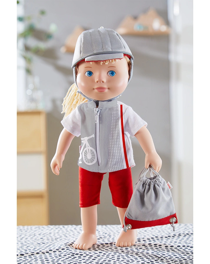 Puppen-Kleiderset FAHRRADSPAß (32 cm) 4-teilig