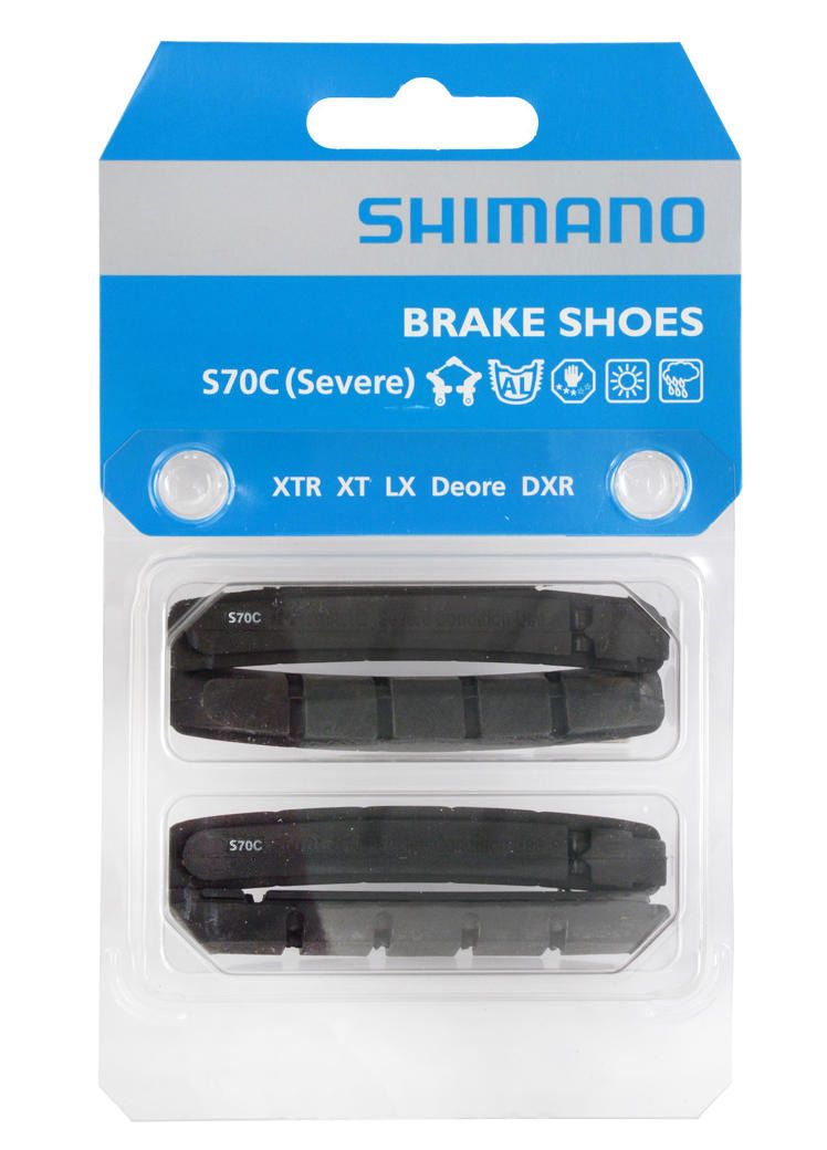 Shimano S70C Bremsbeläge für Cartridge Bremsschuhe kaufen | Bike-Discount