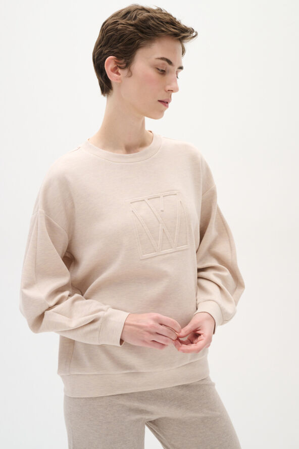 InWear LaicentIW Vincent Mel Mono Sweat Vanilla melange
