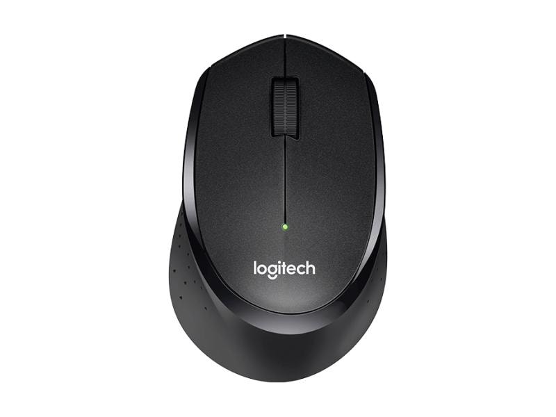 Logitech Maus B330 Silent Plus Business Geräuscharme USB-Funkmaus, schwarz