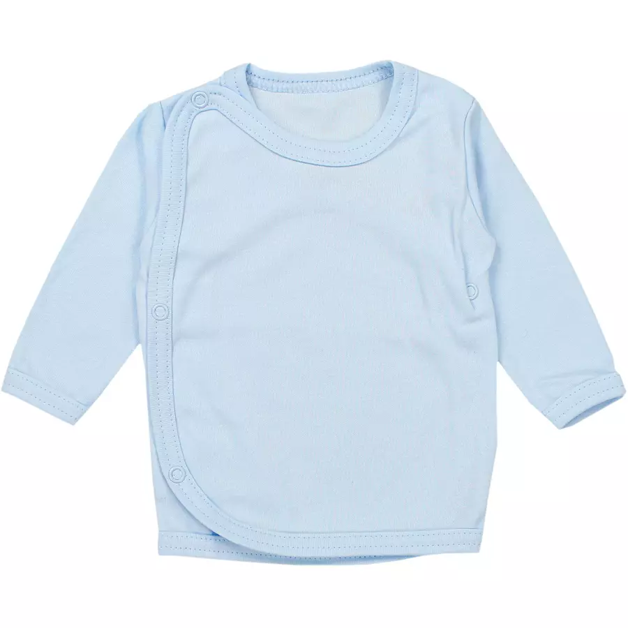 TupTam Baby Jungen Wickelshirt Langarm 5er Set blau