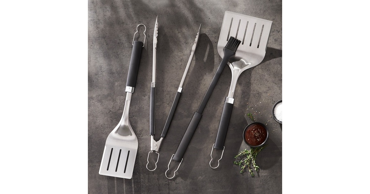 WeberPrecision barbecuespatel  (Roestvrij staal/zwart)