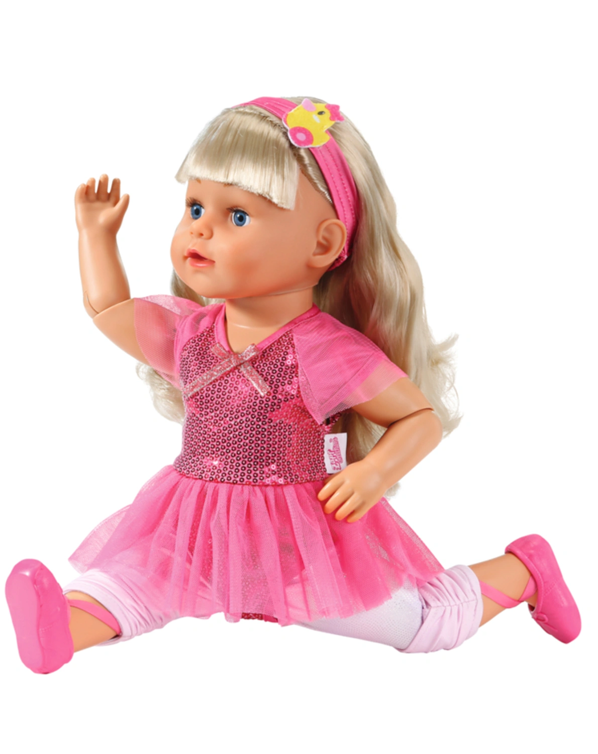 BABY born® Puppe SISTER PLAY & STYLE (43cm) in blond