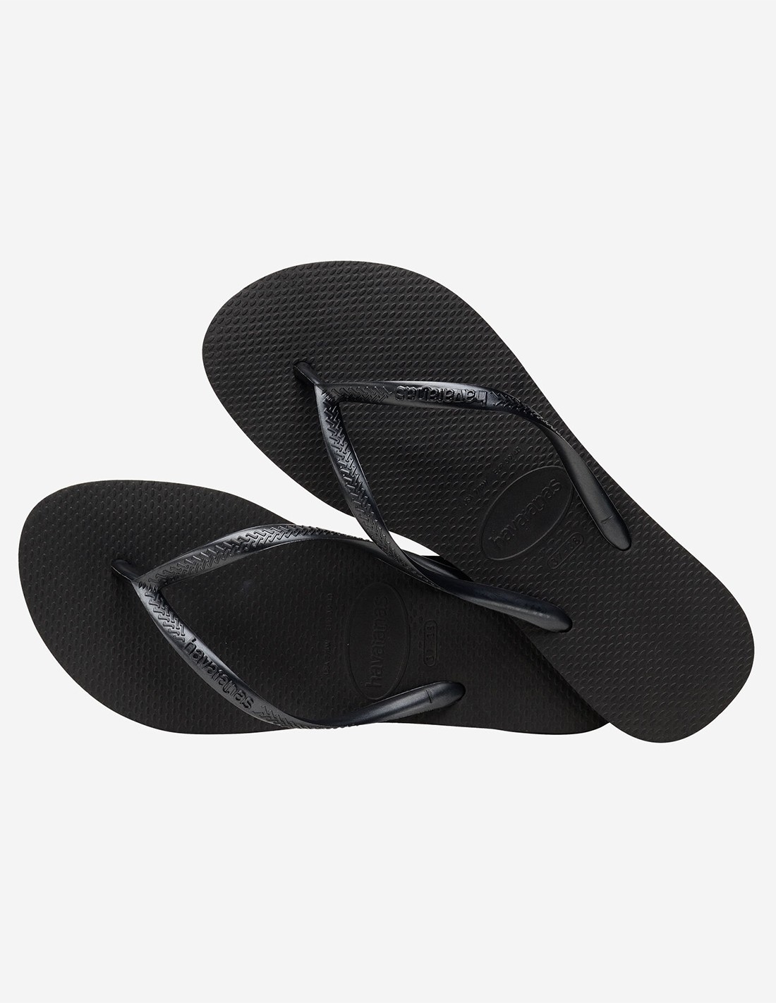 havaianas tongs femme slim noir