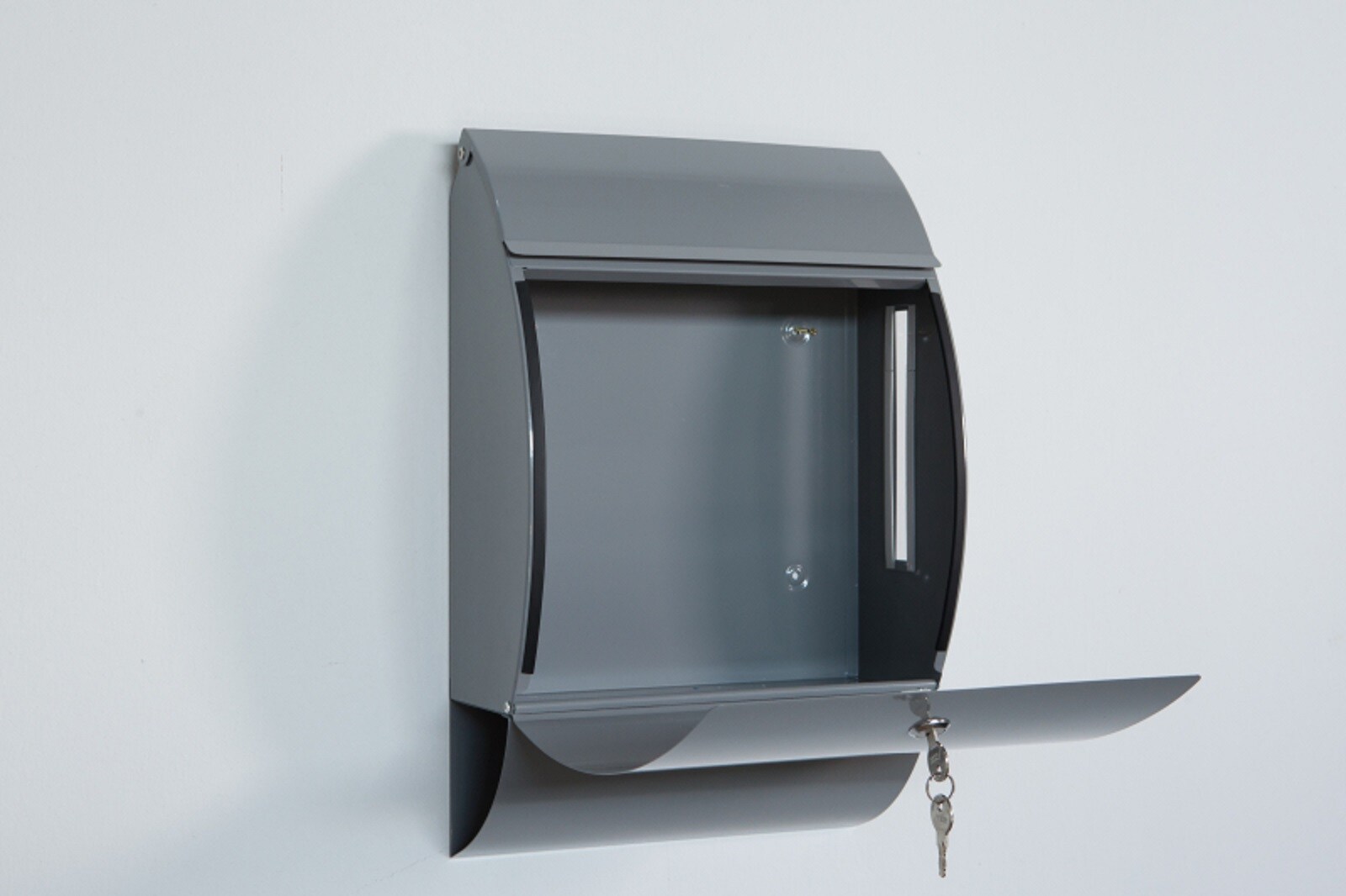 Jet-Line Briefkasten LETTERBOX anthrazit mit Zeitungsfach