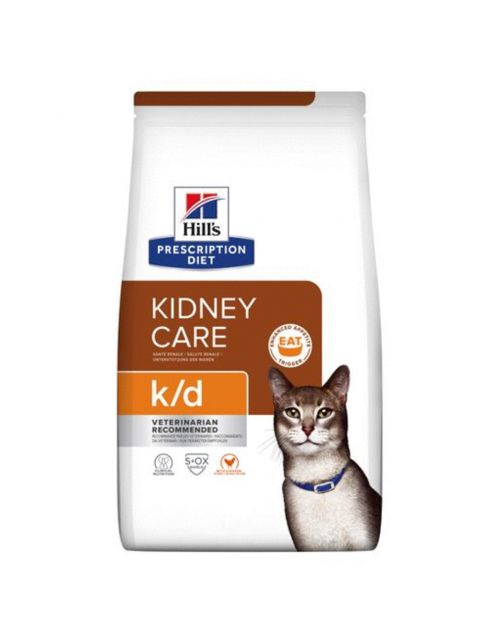 Hill's Prescription Diet K\/D Kidney Care Zak Kip - Kattenvoer