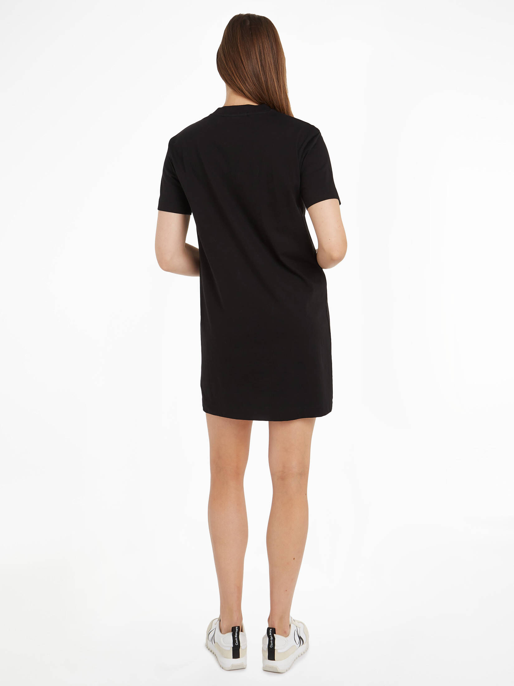 CALVIN KLEIN JEANS| Damen Shirtkleid SATIN CK T-SHIRT DRESS