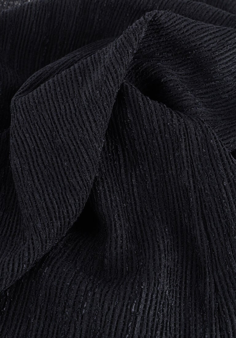 MY ESSENTIAL WARDROBE blauwe my essential wardrobe blouse kikomw one shoulder blouse