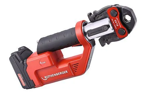 Rothenberger ROMAX Compact, Lige håndtag, Metal, Plast, Sort, Rød, Tyskland, 4 cm, 3 sek./side