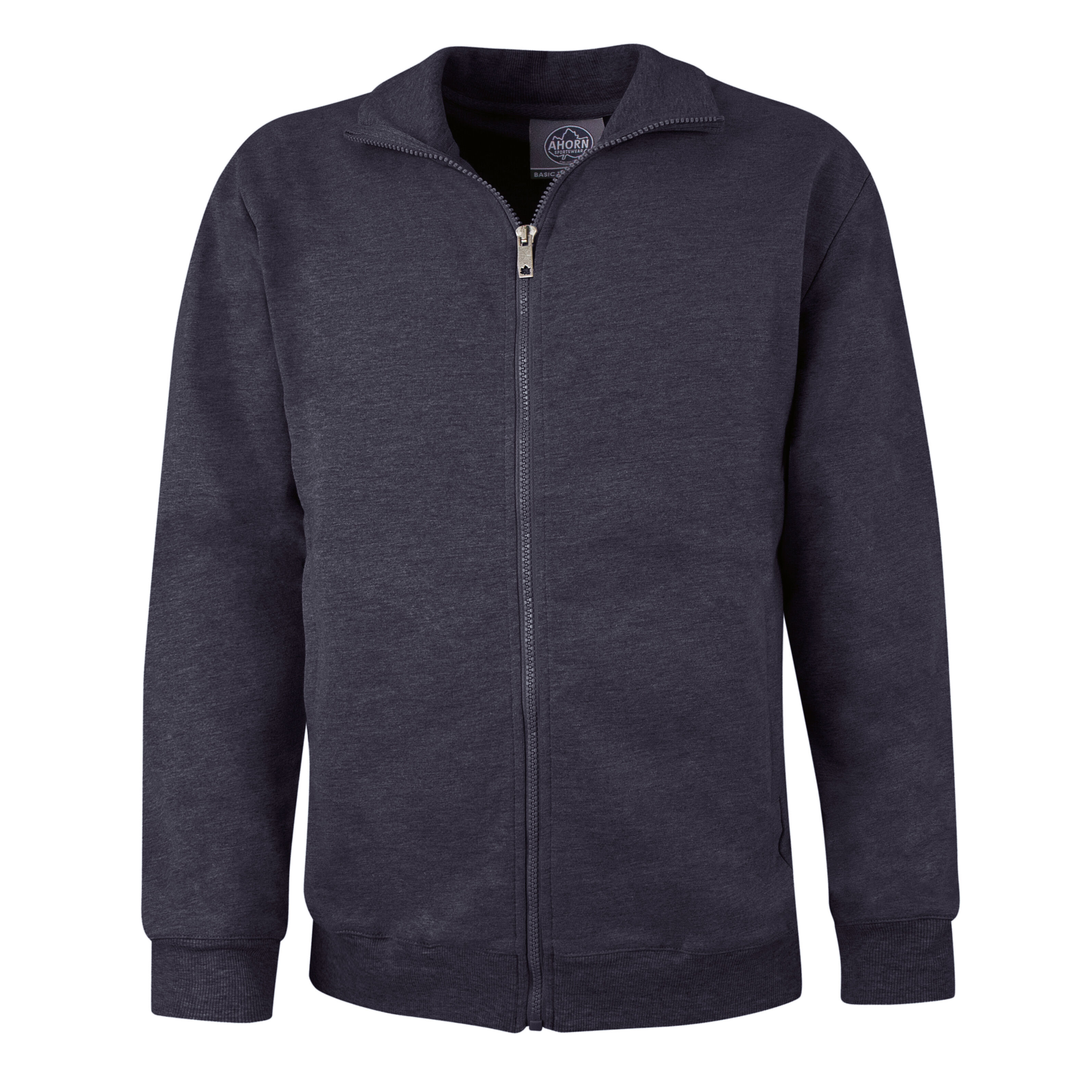 Ahorn Sweat-Jacke Herren mit Reissverschluss