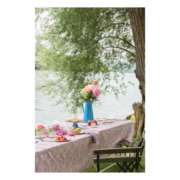 Louise Misha Nappe Carla en coton bio | Rose