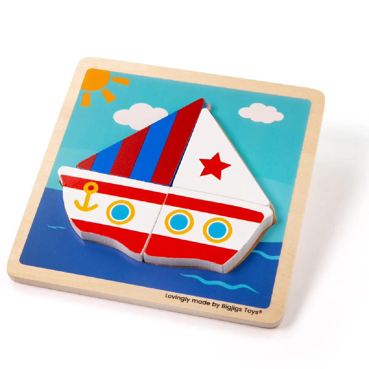 Bigjigs Toys Puzzle bateau