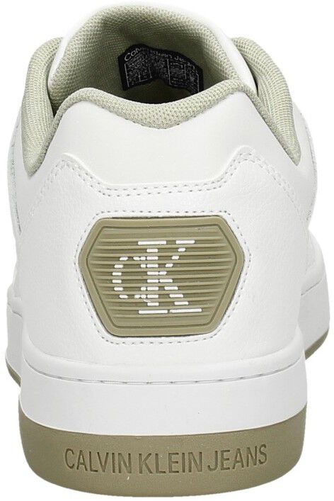 Calvin Klein Cupsole Laceup Basket Low LTH wit