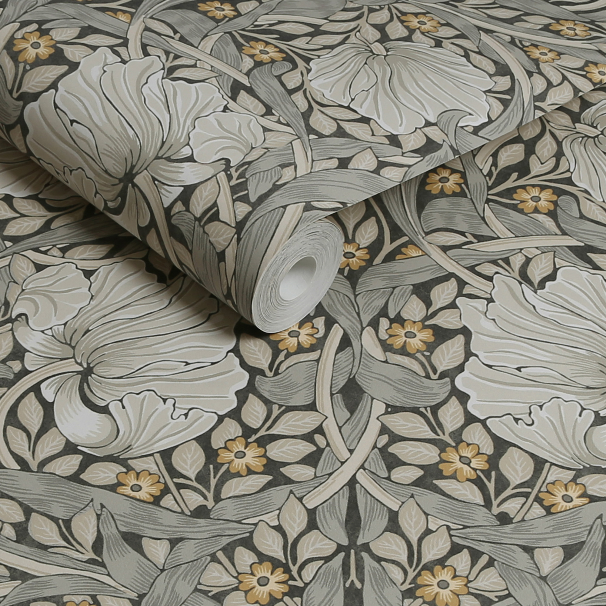 Vliesbehang pimpernel grey