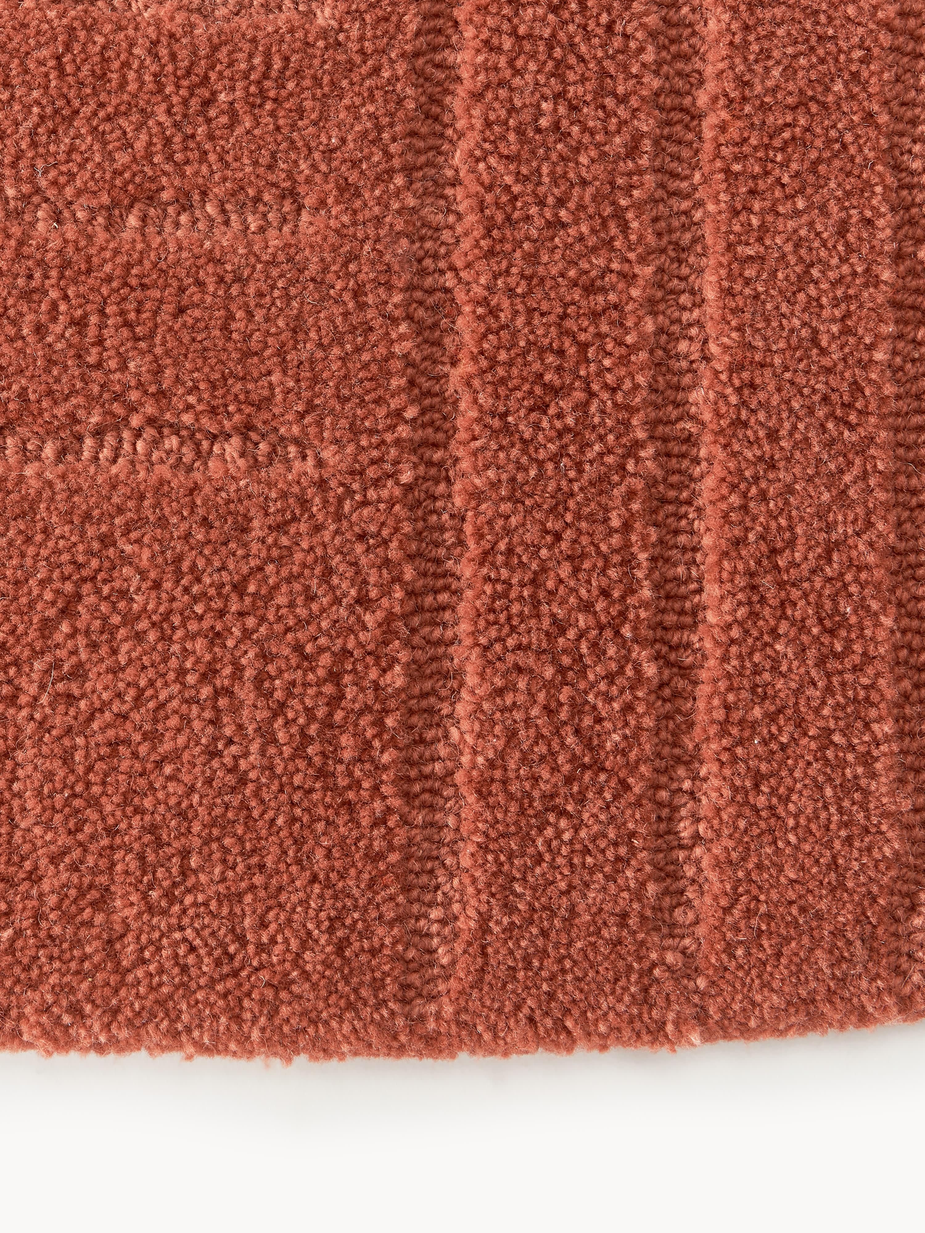 Rond wollen vloerkleed Mason, handgetuft