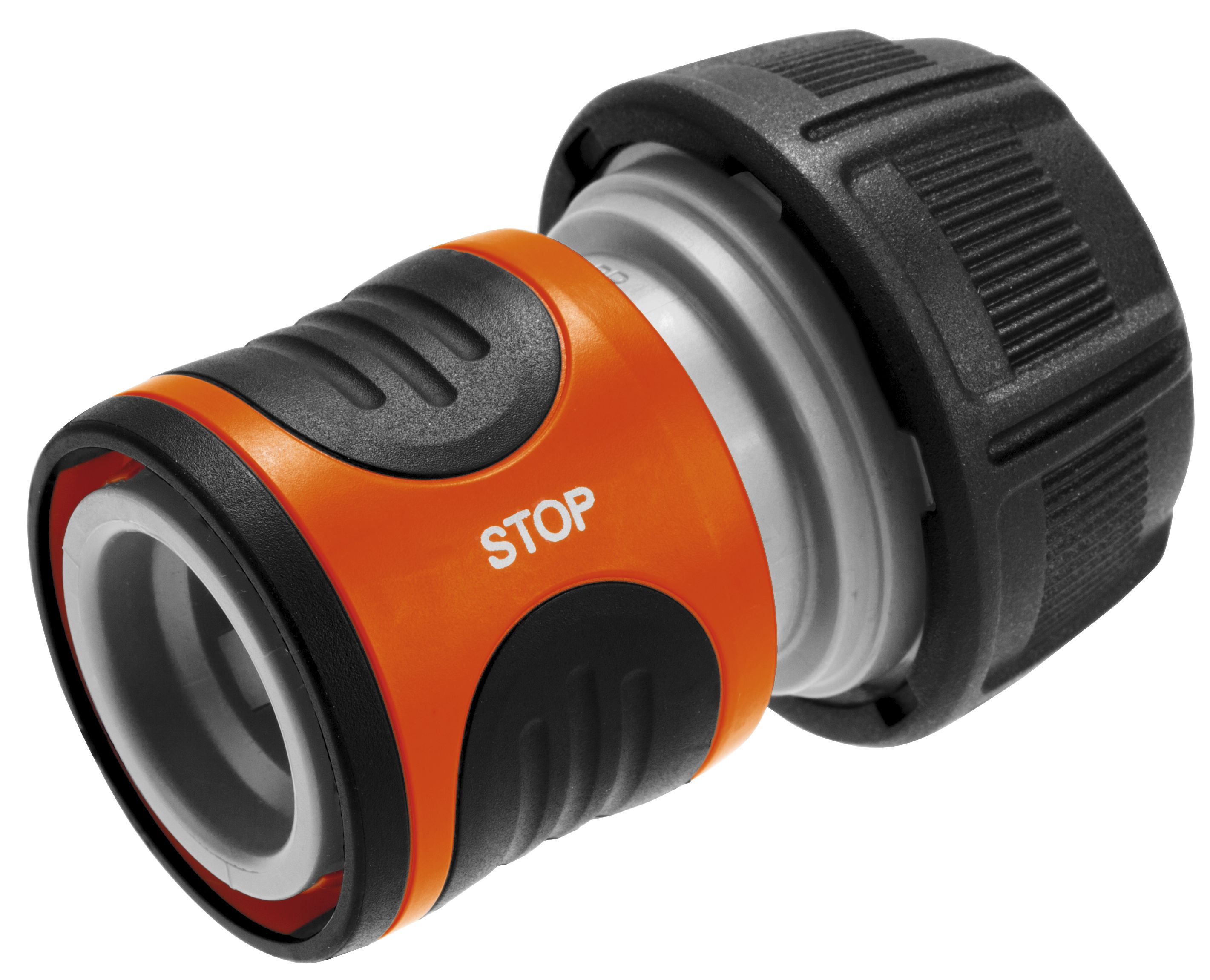 Garden - Aansluitstuk met Waterstop - 1/2'' - 13mm 1/2\
