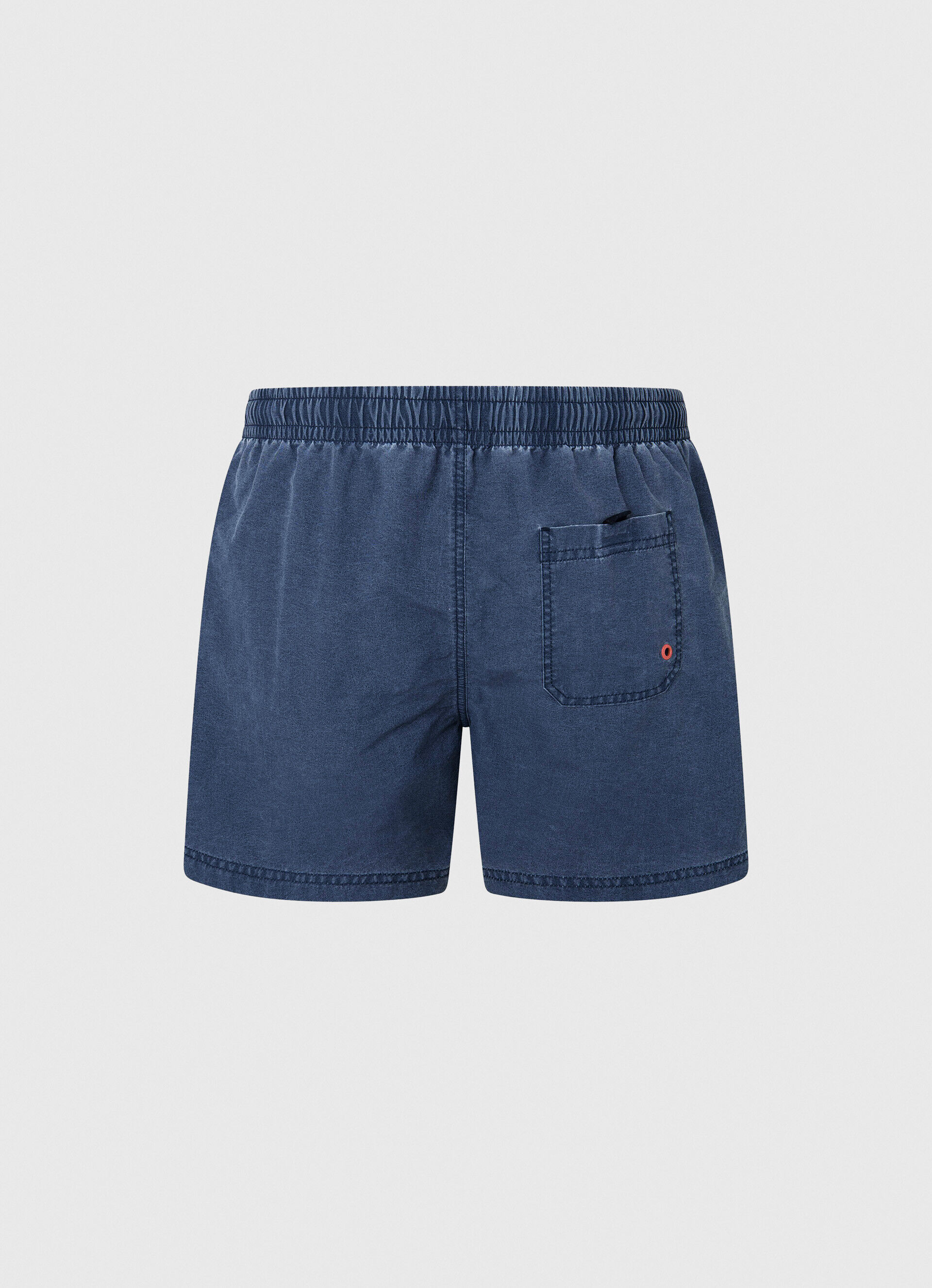 Maiô Fletcher Plain Bermuda - azul índigo