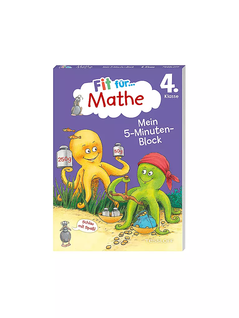 TESSLOFF VERLAG Fit für Mathe 4. Klasse - Mein 5-Minuten Block keine Farbe