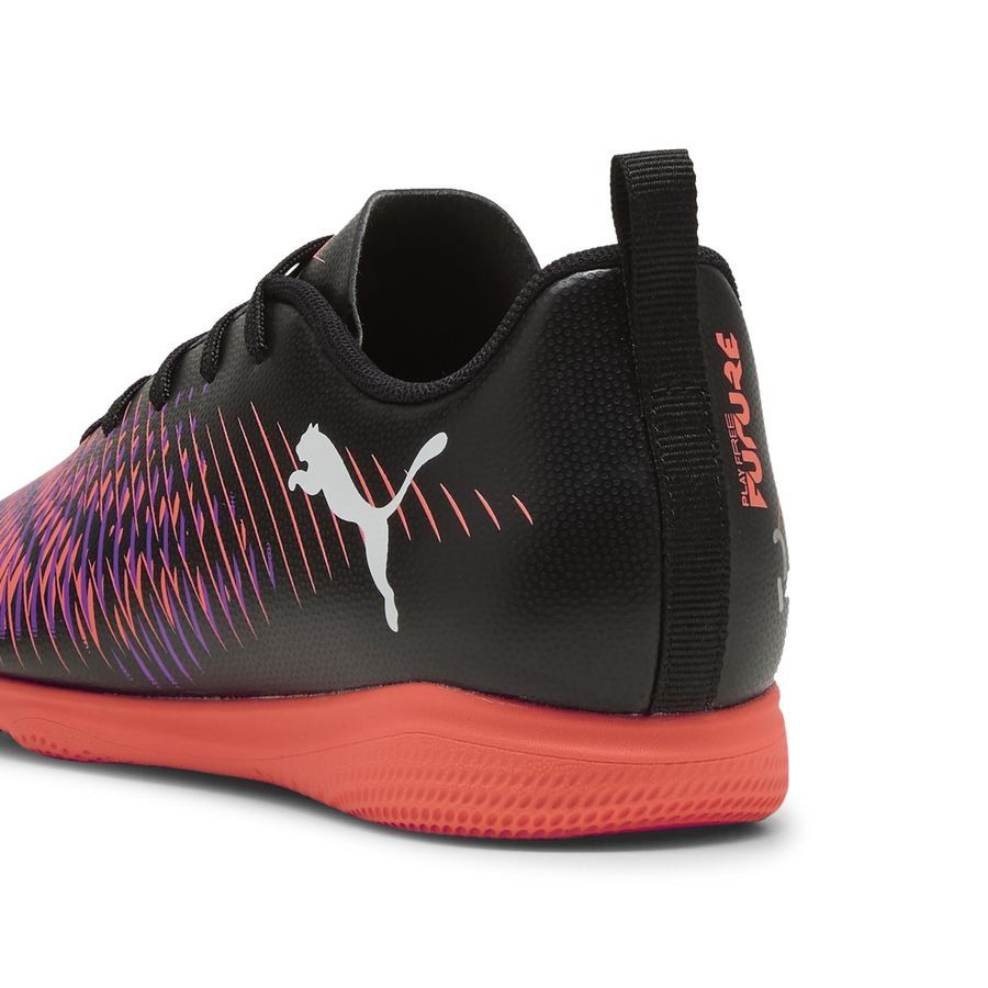 PUMA Future 8 Play IT Unlimited - Noir/Blanc/Glowing Red Enfant