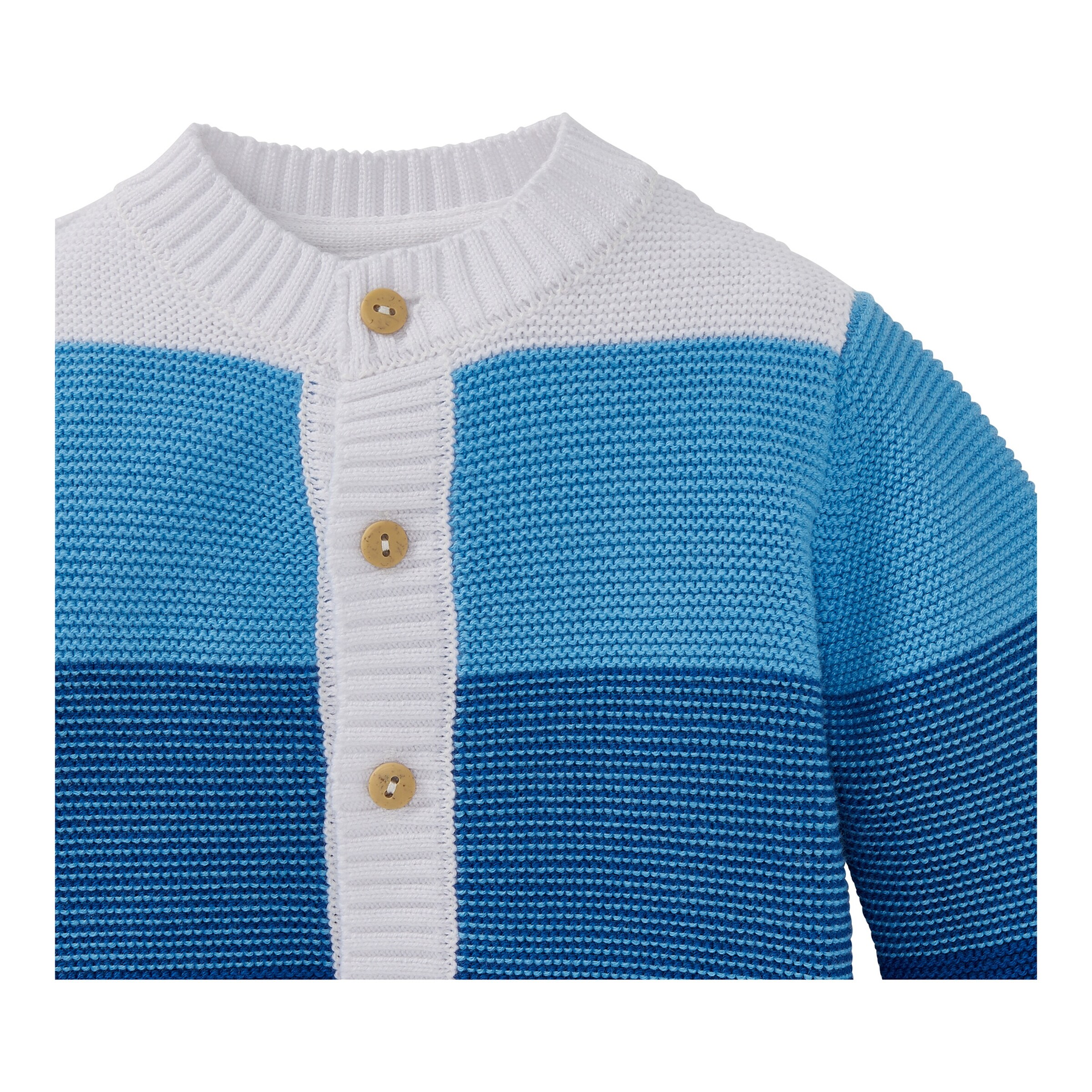 Lilletots - Captain Boys Strickjacke Blockstreifen