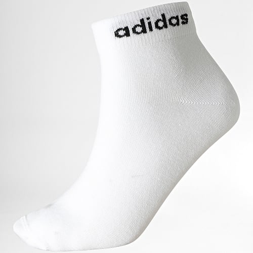 Lot De 3 Paires De Chaussettes Linear IC1306 Noir Blanc Gris Chiné