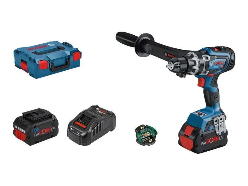Bosch BORE-/SKRUEMASKINE GSR 18V-150C 2X8PC LB