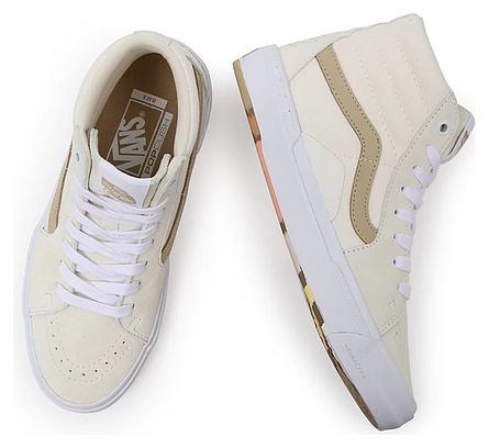 Chaussures Vans Angie Marino BMX SK8-HI Beige