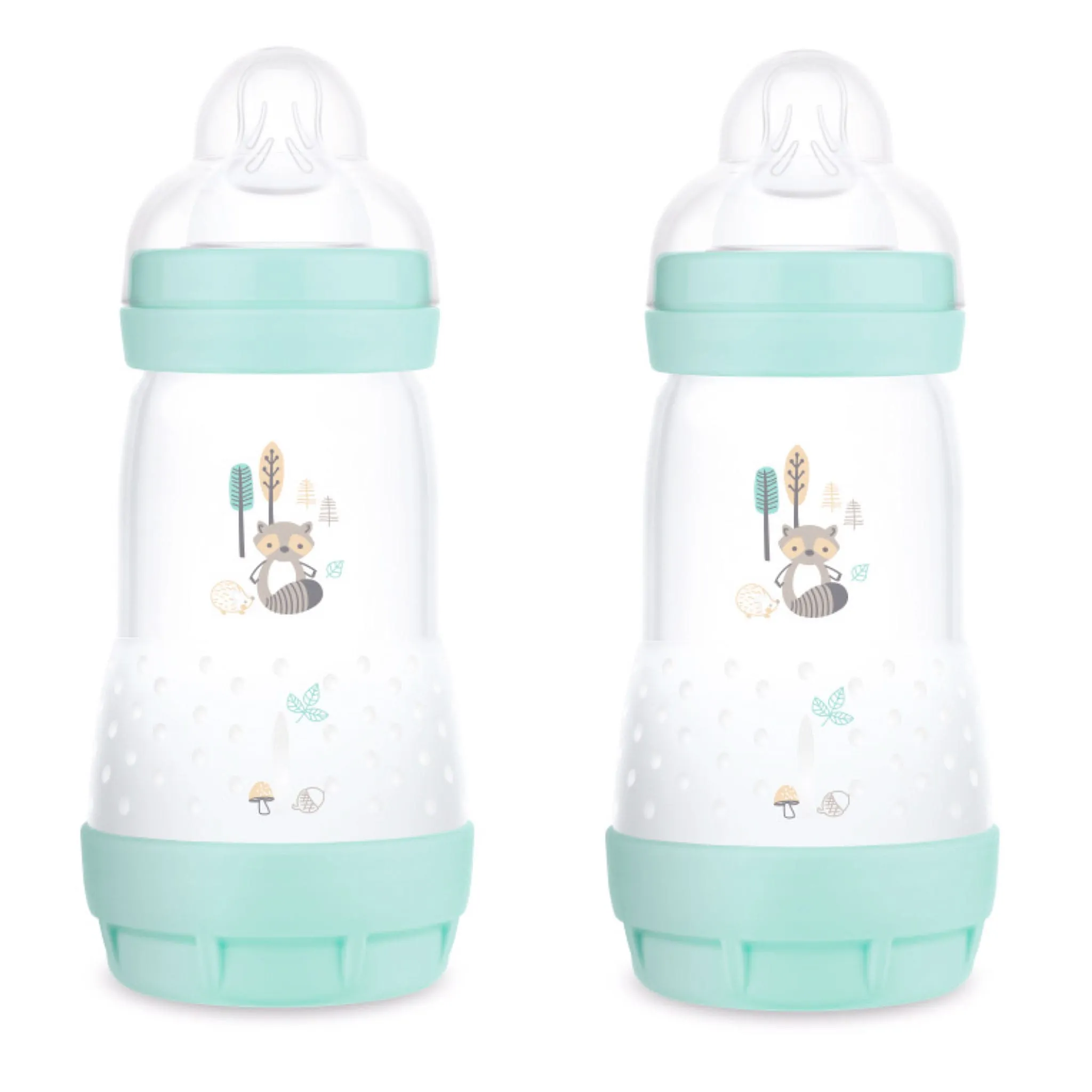 Mam Baby Biberons 9oz (2) - Aqua Mat