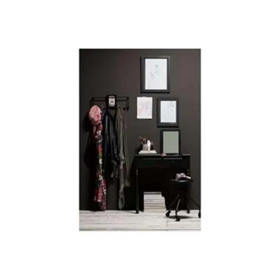 WOOOD Romy Hal/kaptafel - Hout - Zwart - 78x75x38