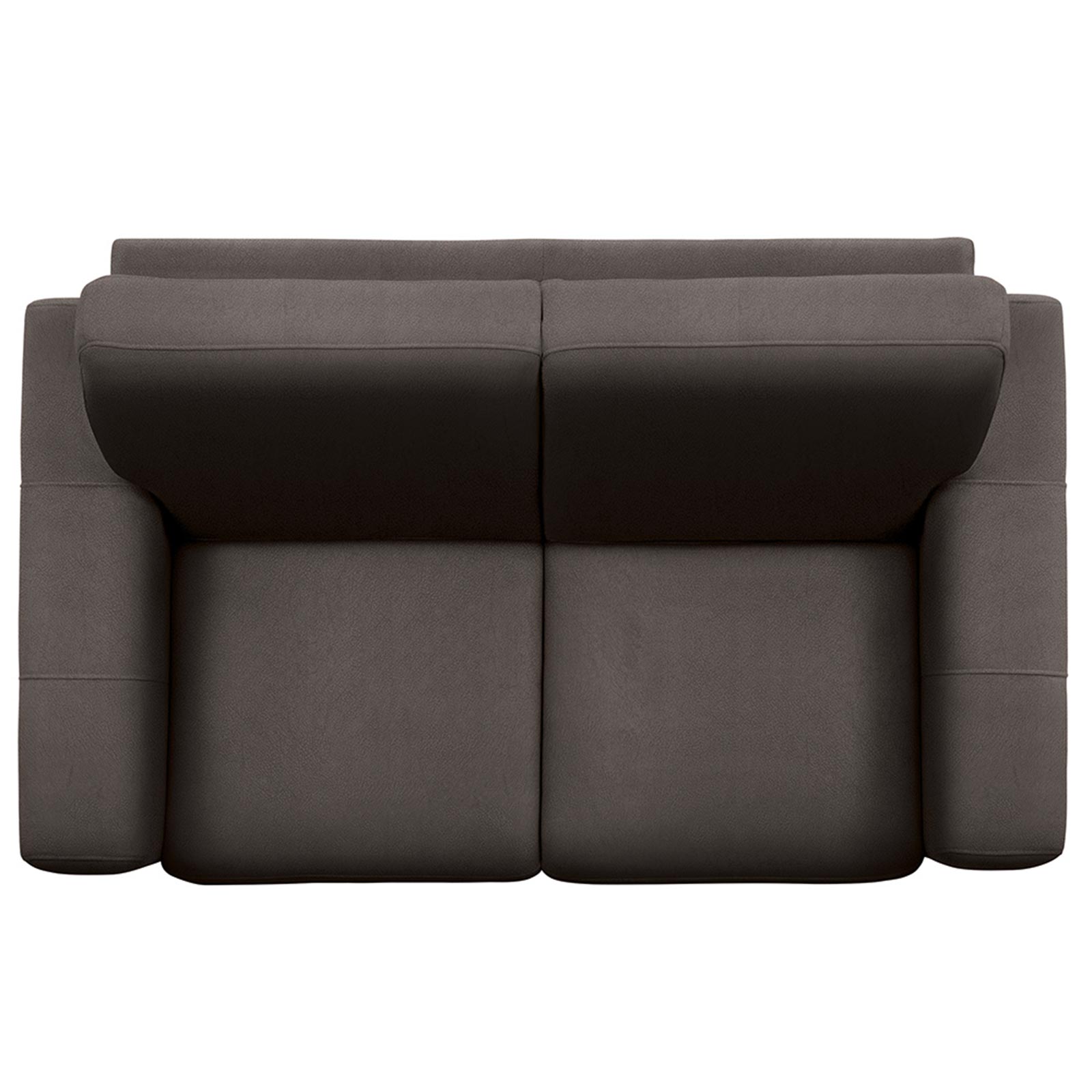 polsterpower 2-Sitzer-Sofa - Saddle anthrazit - Basismodell